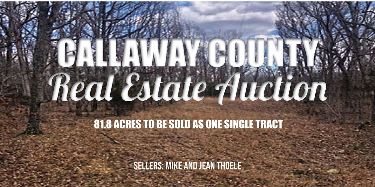 Callaway County Missouri Real Estate Auction