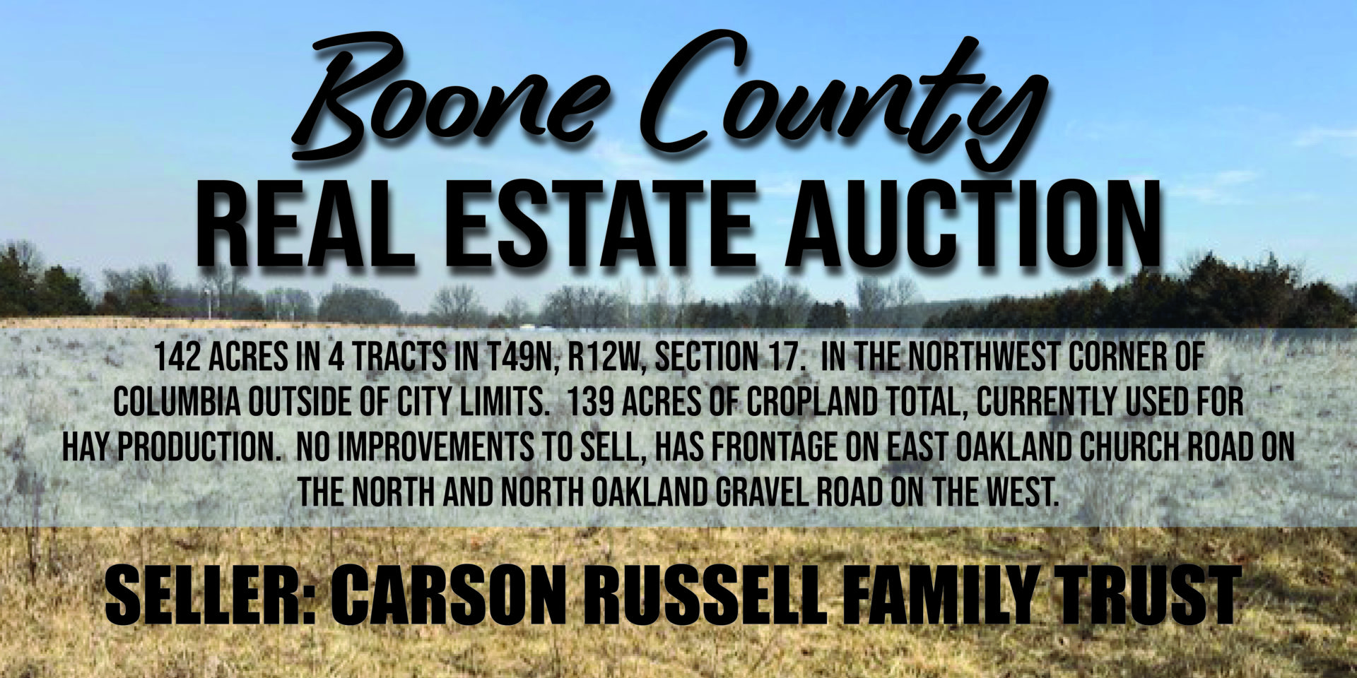 Boone County Real Estate Auction